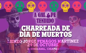 Día de Muertos, Charreada, Berriozábal