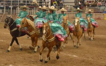 Charra Tuitán Ámbar, escaramuzas, Zacatecas 2022