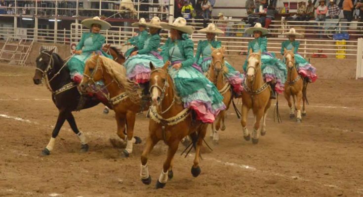 Charra Tuitán Ámbar, escaramuzas, Zacatecas 2022