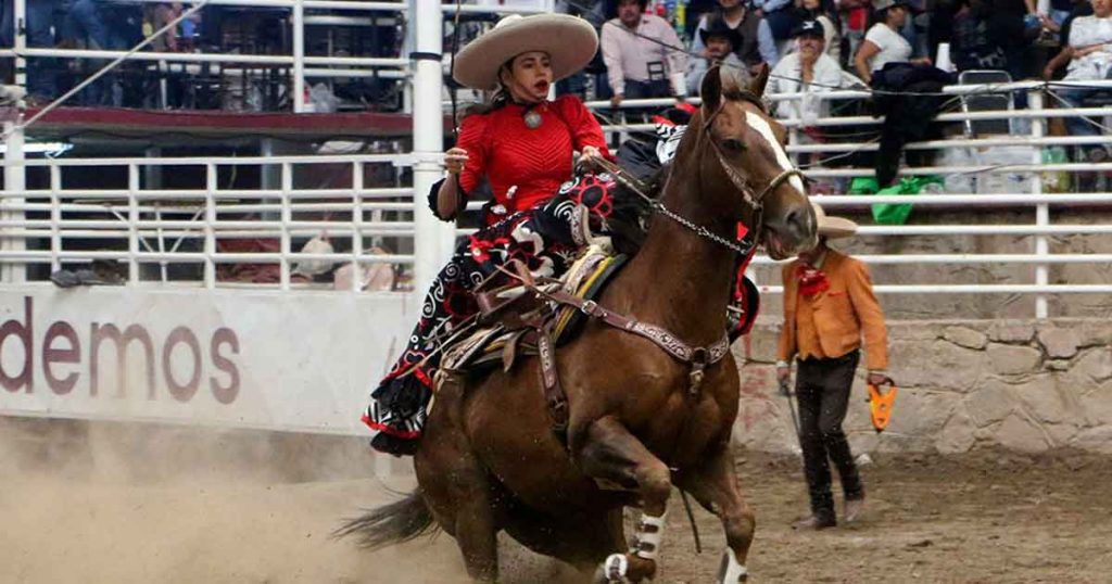 Punta, Rancho El Herradero Juvenil, Escaramuza, Zacatecas 2022