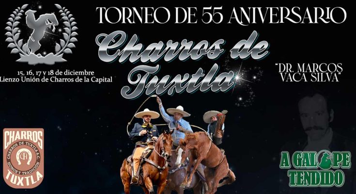 torneo de 55 aniversario charros de tuxtla