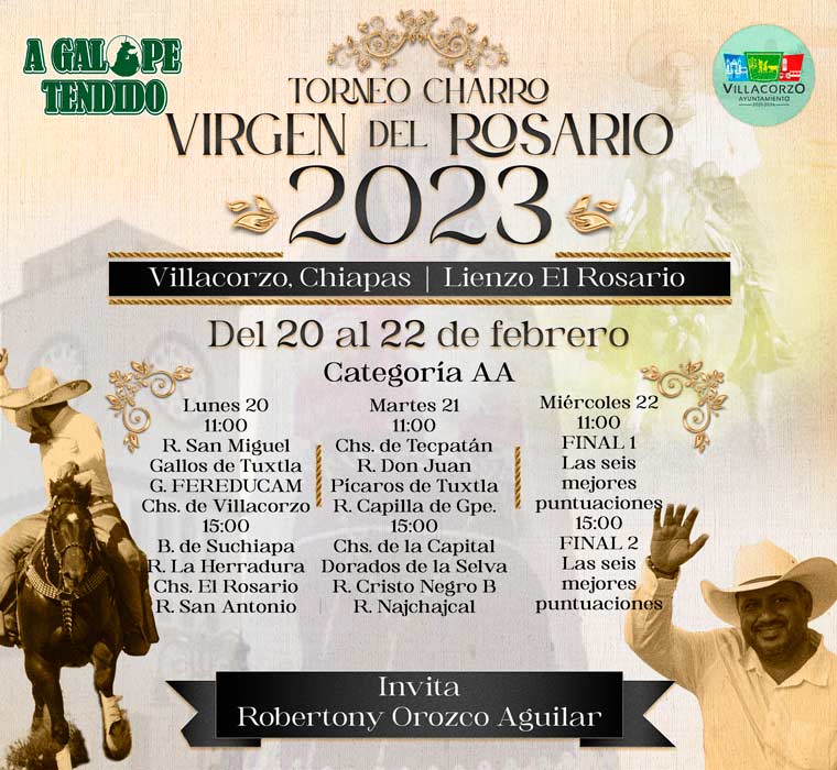 Torneo Charro Virgen Del Rosario 2023