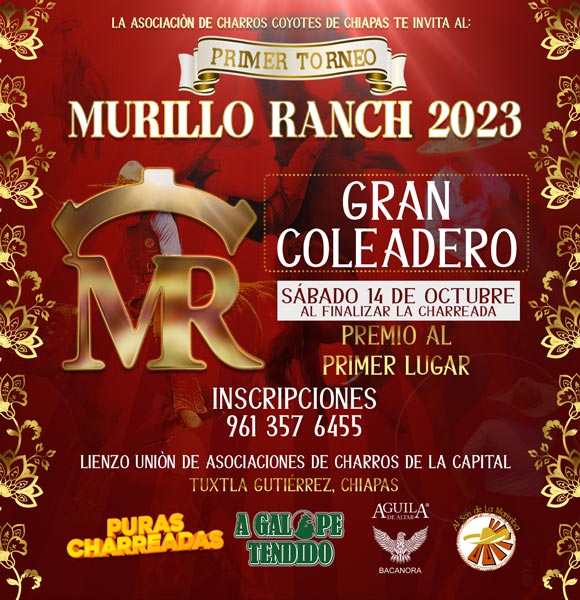 Primer Torneo Murillo Ranch 2023, Magno Coleadero