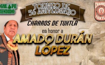 CHARROS DE TUXTLA, AMADO DURÁN LÓPEZ