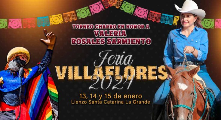 Torneo Charro de Feria Villaflores 2024, programa listo