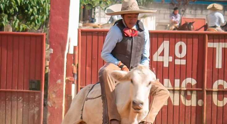 jinete de rancho san luis, kevin gómez, circuito charro ruta del café