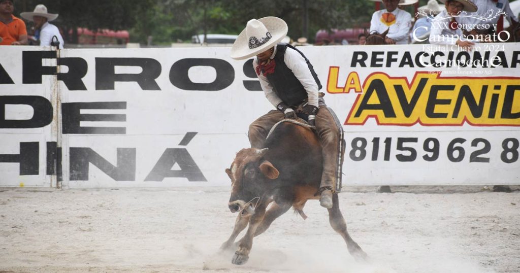 Estatal Campeche 2024, jineteo de toro