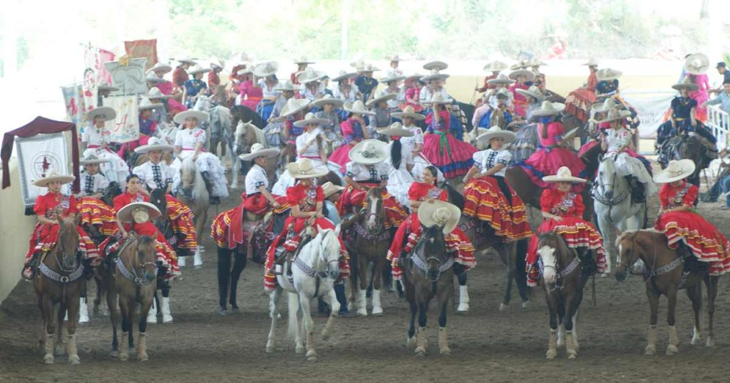 Desfile, escaramuzas, estatal de escaramuzas 2024, Chiapas