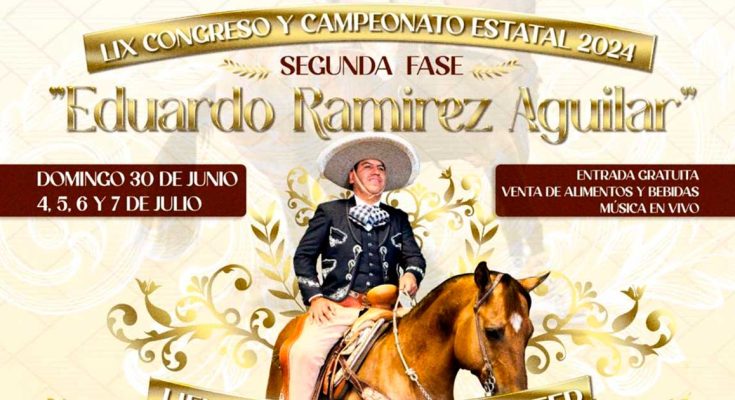 Campeonato Estatal Charro 2024, Eduardo Ramírez Aguilar, Chiapas